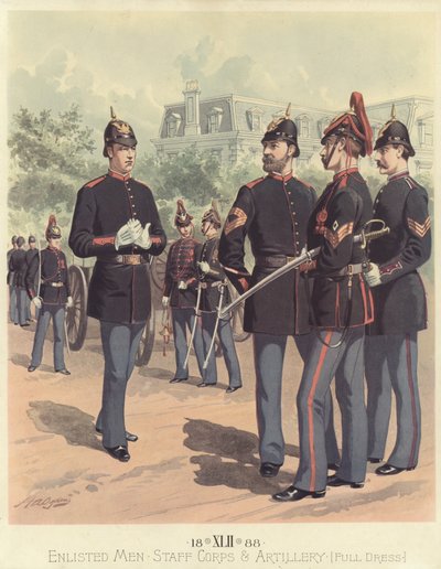 Hommes enrôlés, corps d